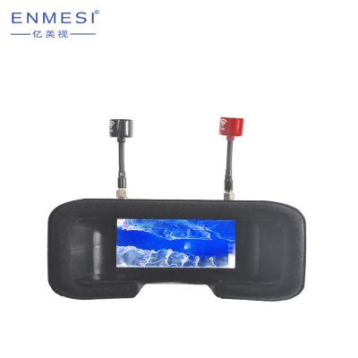 China Custom Size FPV Goggles 48 Channesl 2.7 Inch FPV HD Camera 960 * 240 TFT Screen For Night Vision for sale