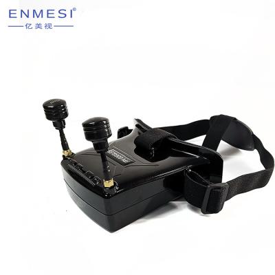 China Micro Budget FPV Drone Flying Goggles 2.7 Inch 48 Channels TFT Screen For RC Drone for sale