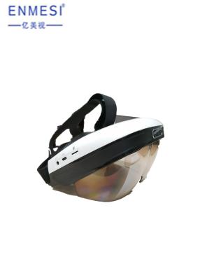 China Flexible AR Smart Glasses AMOLED 1080P Display VR FOV 84 Degree 64G ROM 3D Video Type for sale