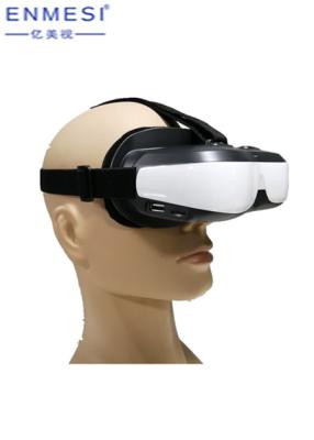 中国 HDMI 3Dのスマートなビデオ ガラスの調節可能な頭部の革紐2.6