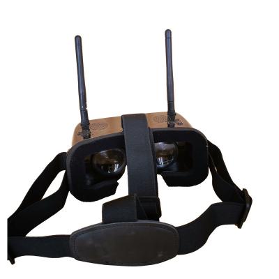 China Mini 2 Inch Large Degree FOV 480x3600px FPV Goggles With 48CH 1000mah Battery for sale