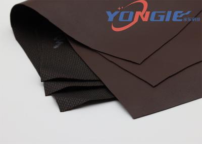 Cina Cuoio sintetico del PVC della carta da parati della decorazione dello strato di cuoio impermeabile del PVC per mobilia in vendita