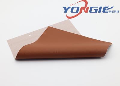 China Líneas naturales claras superficie lisa impermeable material del PVC de la tela resistente de la ropa en venta
