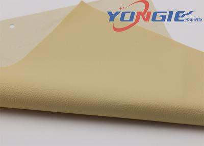 Chine Tricoté en soutenant le cuir en cuir brillant de Faux de tissu de 3MM pour des accessoires de voiture cintrez la fabrication à vendre