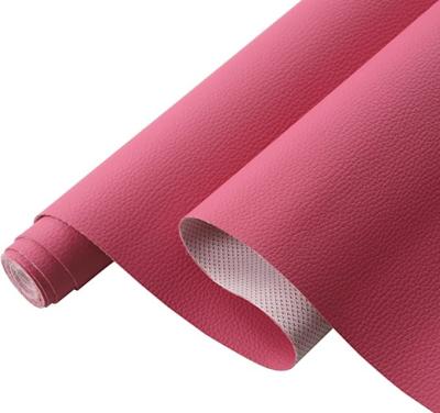 China SGS Nonwoven PVC Leather Roll Pvc Faux Leather Fabric For Fashion Goods for sale