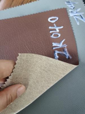 Китай Водоустойчивая кожа Faux PVC выбила красочную ткань для драпирования продается