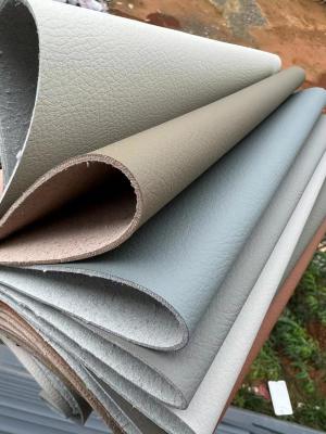 China Marine Vinyl Fabric PVC Artificial Leather Scratch Resistant UV Treated For Boat Car Seat à venda
