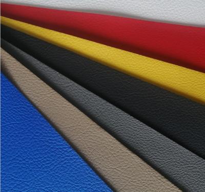 China Fadeless Elastic PVC Synthetic Leather For Car Seat Covers en venta