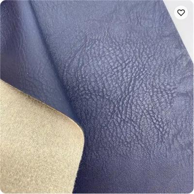 China 1.2mm Pvc Faux Leather Napa Vinyl Fabric For Bag And Sofa Water Resistant for sale