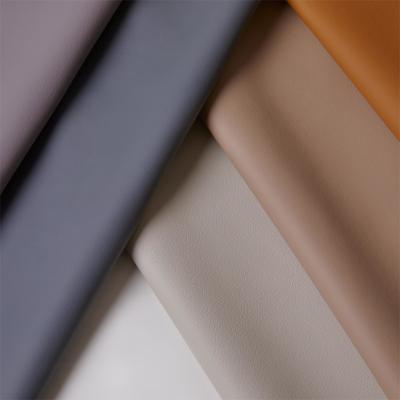 China Anti-hydrolysis Fine surface Soft feel PVC artificial /Synthetic leather hot sales for Sofas & Car seat for sale