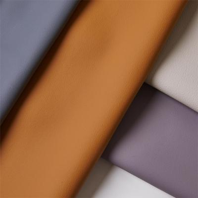 China Factory Price PU synthetic/ PVC artificial leather Soft touch Fine surface for furniture & Car Seat for sale