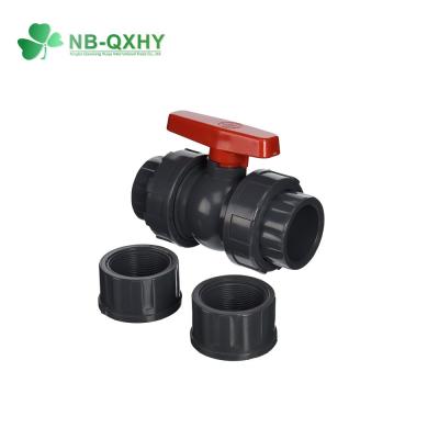 China Pn10 Nominal Pressure Plastic Irrigation Ball Valve and SGS Certified for Water Supply for sale