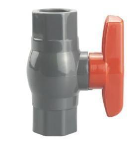 China UPVC DIN ANSI BS JIS Octagonal Ball Valve with Socket Low Temperature and Angle Type for sale