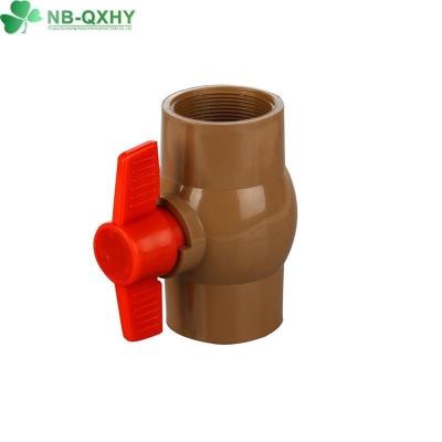China Optional Handle PVC Ball Valve Compact Design for Long-lasting Irrigation for sale