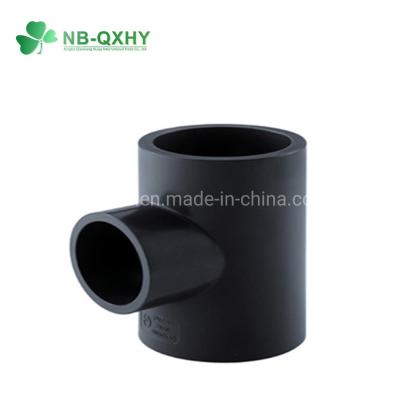 China 100% de material forjado ASTM Sch80 UPVC Reducción Tee con tamaño de enchufe de 3/4 