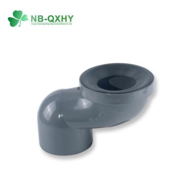 China Injection Plastic/PVC Toilet Shifter Thicken Anti-Blocking Flat Tube Pipe Fitting 1-1/2