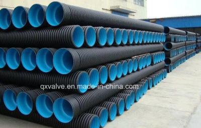 China Round Thermoplastic Pipe for Corrugated Plastic Culvert HDPE Corrugated Pipes for sale