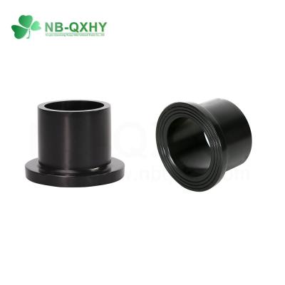 China Customized Black Plastic HDPE Pipe Fitting Electrofusion Flange with TUV CE Certificate for sale
