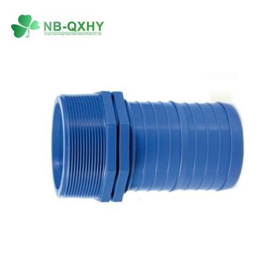 China 2-6 pulgadas de color azul, accesorios de manguera plana, enchufe de extremo de plástico, tapón de extremo de PP, acoplamiento de PVC para manguera en venta
