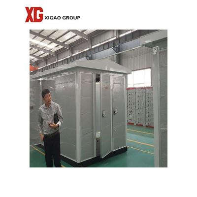 Chine 10KV 12kv 35kv 40.5KV a préfabriqué la sous-station compacte de transformateur à vendre