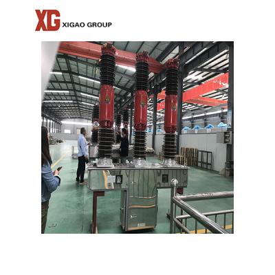 Chine Disjoncteur extérieur à haute tension de 40.5kv SF6 pour la centrale à vendre