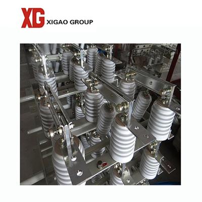 China Galvanized 3 Pole 35KV High Voltage Disconnect Switch for sale