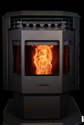 China Bay Front Big Hopper Size Smart Control Wood Pellet Stove with Self-design Color for sale
