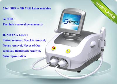 China 10.4 Inch screen Laser Tattoo Remova Equipment  / Permanent SHR  Hair Removal Machine for sale
