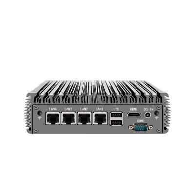 China fanless embedded box pc intel celeron J4125 N5105 mini pc computer for industrial for sale