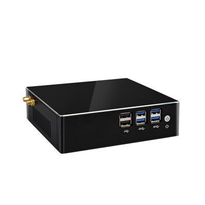 China Core i7 10510U i5 10210U Mini PC i3 10110U 4K  dual Lan Barebone Desktop Computer with Win10 pro Linux WiFi Type-C for sale
