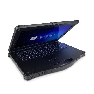 China Heavy Duty 15.6 Inch Military Toughbook Intel I5 I7 Win 10 Industrial Ip65 for sale