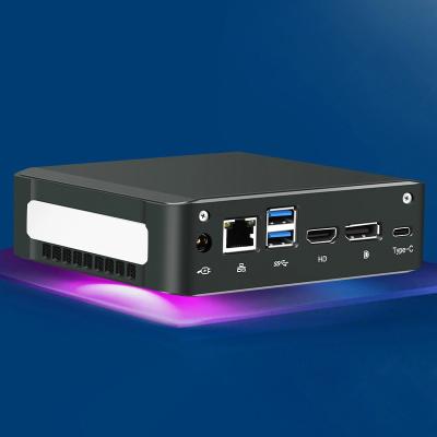 China 4K Output 8G/256GB SSD Mini Desktop Computer I7 Processor Dual Display Support for sale