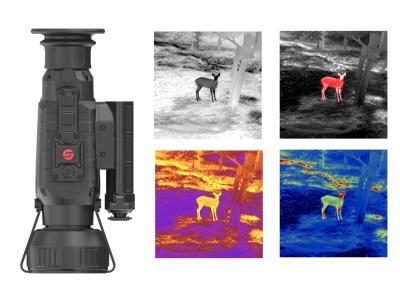 China Guide TA435 Thermal Weapon Scope Add Ons Compatible With Multiple Adapter Rings for sale