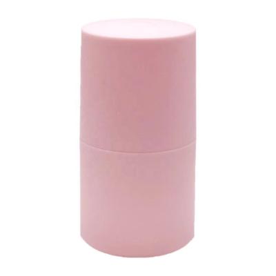 China Customized Color 50ml PE/PP Essential Oil Plastic Roll On Bottle for Deodorant Refill for sale