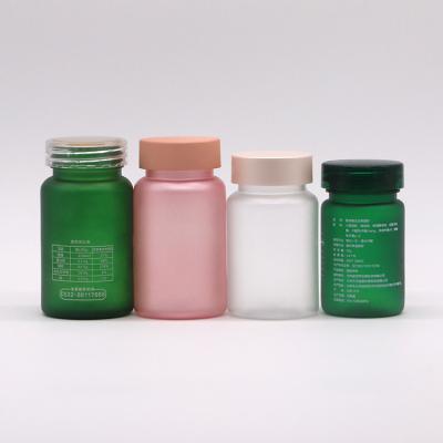 China Botella de PET para lujo plástico vacío Vitamina suplemento dietético 100ml/150ml/200ml/250ml en venta