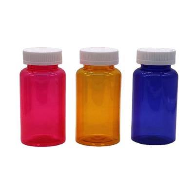 China Botellas de pastillas de 250 ml Envases de cápsulas de pastillas de medicamentos con tapas a prueba de niños hechas de PET en venta