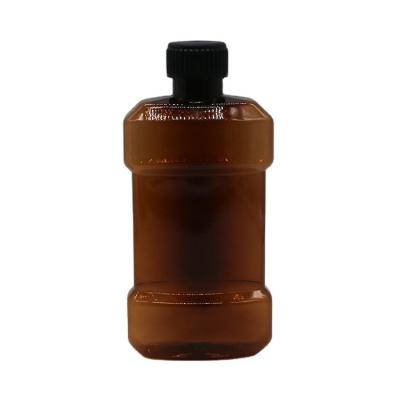 China Customizable Color 250ml PET Liquid Mouthwash Plastic Bottle Sealing Type SCREW CAP for sale