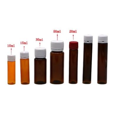 China Botella de plástico oral de 10 ml/15 ml/20 ml/30 ml/50 ml para el suplemento de líquido en venta