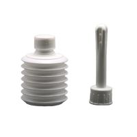 Quality SCREW CAP Round Shape 50ml LDPE Disposable Enema Douche for Anal and Vaginal Cleaning for sale