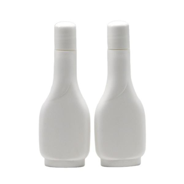 Quality 100ml HDPE Flat Liquid Bottle for Gynecological Lotion Versatile Multi for sale