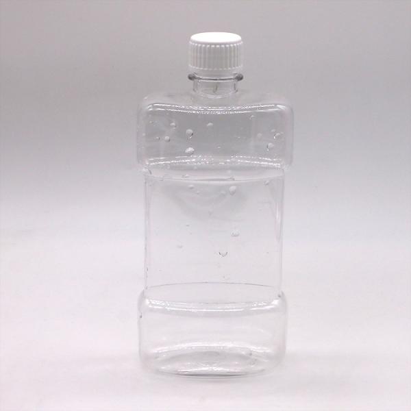 Quality Screen Printing 500ml PET Unique Shape Liquid Mouthwash Plastic Bottle with for sale