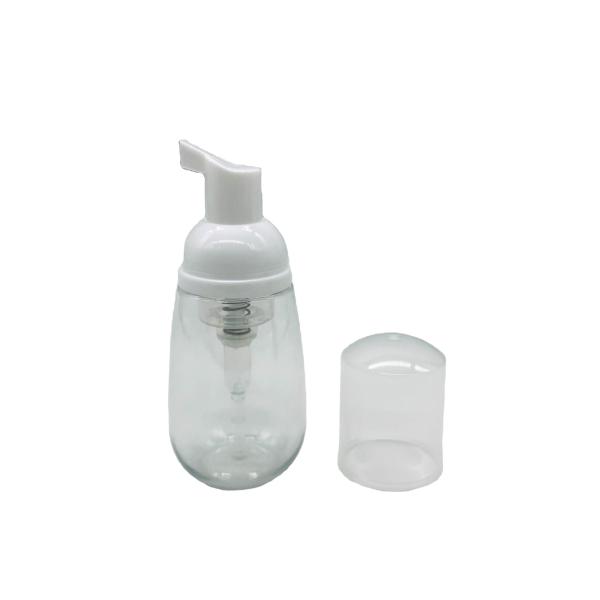 Quality Foaming Pump 40mL PET Mini Bottle for Lotion and Customized Logo Drop Cleanser for sale