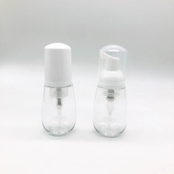 Quality Foaming Pump 40mL PET Mini Bottle for Lotion and Customized Logo Drop Cleanser for sale