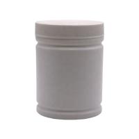 china 500ml HDPE Plastic Powder Container with Customized Cylinder Shape Label Sticker