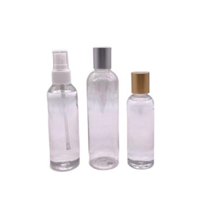 China Screen Printing 120mL PET Bottle Plastic Spray Bottles Alcohol Container Custom Color for sale