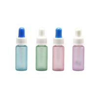 Quality 15ml Round Shape Customization PET Dropper Bottles for Liquid Dispenser Sample for sale