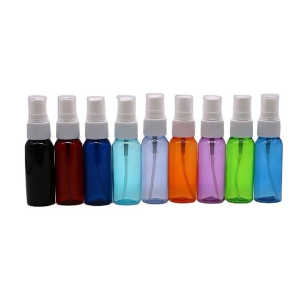 Quality 30mL PET Liquid Spray Plastic Bottle Empty Perfume Spray Bottle for Cosmetic Packaging for sale