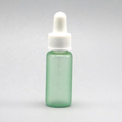 Quality 15ml Round Shape Customization PET Dropper Bottles for Liquid Dispenser Sample for sale