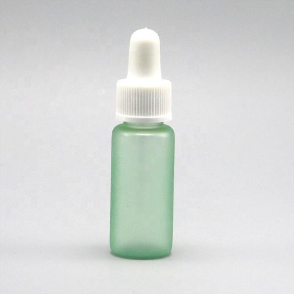 Quality 15ml Round Shape Customization PET Dropper Bottles for Liquid Dispenser Sample for sale