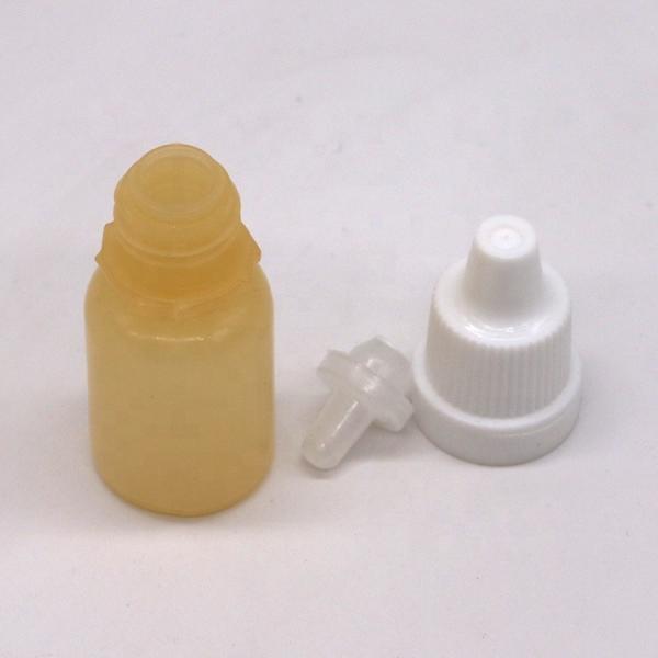 Quality LDPE Plastic White Empty Squeezable Eye Liquid Dropper Bottle with Tamper Proof for sale